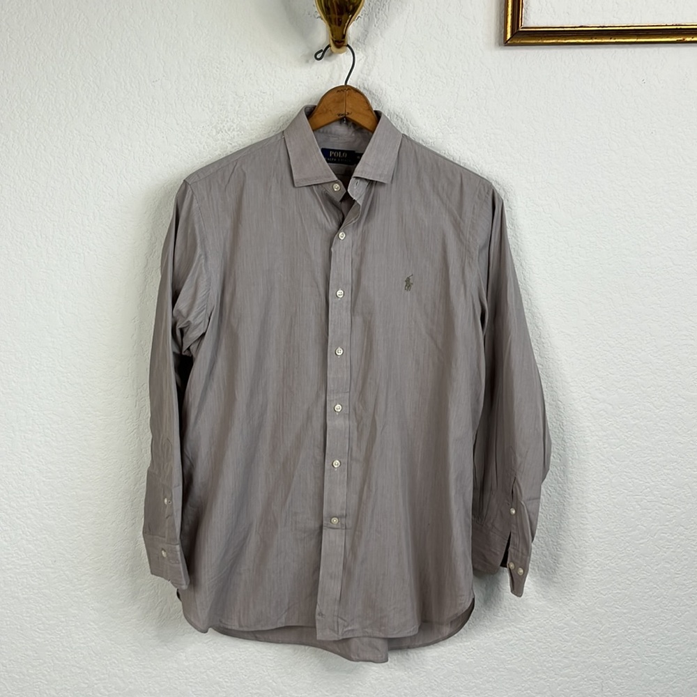 Polo Ralph Lauren Button Down Solid Embroidered Pony